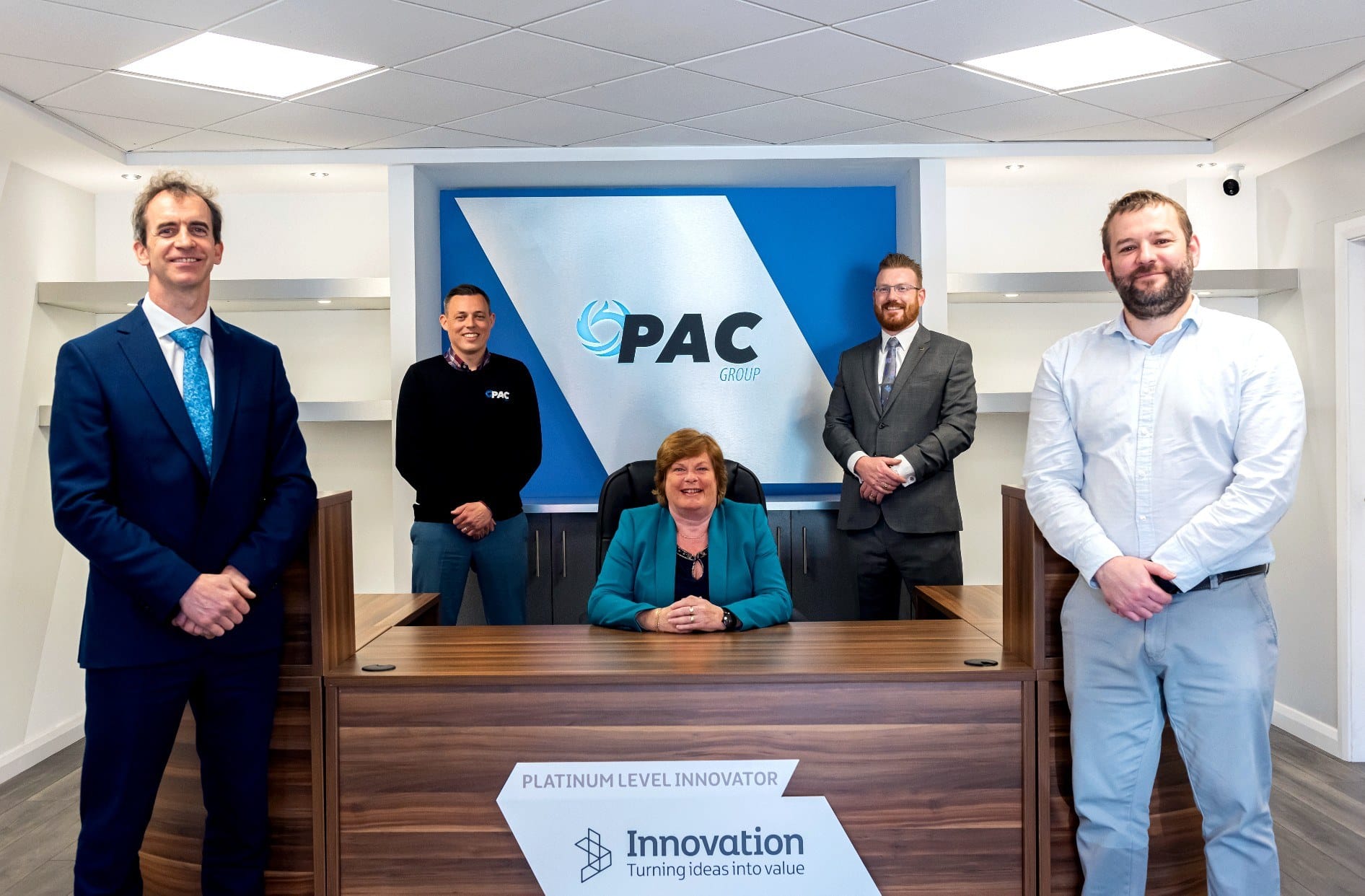 PAC Group Awarded Platinum Level Innovator Innovate NI